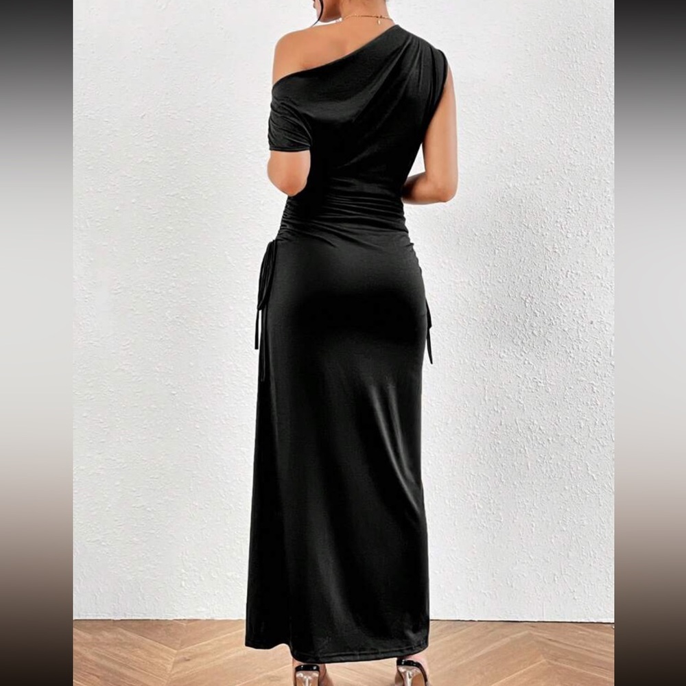 Boho ruched sides maxi dress - Picture 12 of 15